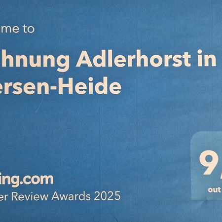 Wohnung Adlerhorst In Eversen-Heide Bagian luar foto